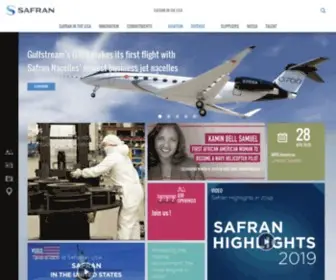 Safran-USA.com(United States) Screenshot