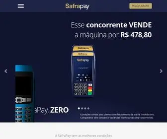 Safrapay.com.br(A Máquina de Cartão do Banco Safra) Screenshot