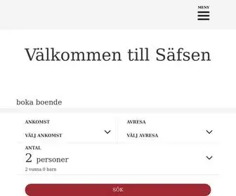 Safsen.se(Välkommen till Säfsen) Screenshot