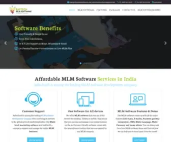 Saftechmlmsoftware.com(Saftech MLM Software) Screenshot