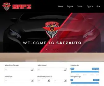 SafZauto.com(Safz Auto) Screenshot