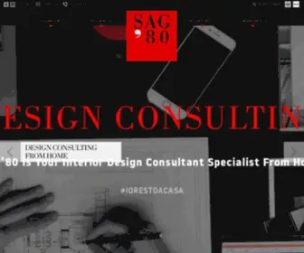 Sag80.com(Arredo di Design e Design d'Interni a Milano) Screenshot