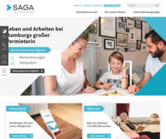 Saga.hamburg(SAGA Unternehmensgruppe) Screenshot