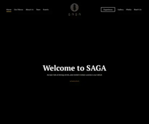 Sagaexperience.in(SAGA) Screenshot