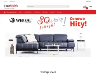 Sagameble-Sklep.pl(Internetowy sklep z tanimi meblami) Screenshot