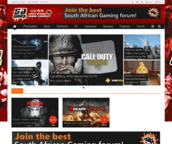 Sagamer.co.za(SA Gamer) Screenshot