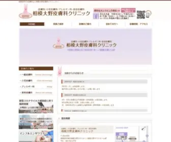 Sagamiono-Skin-Clinic.com(相模原市南区) Screenshot