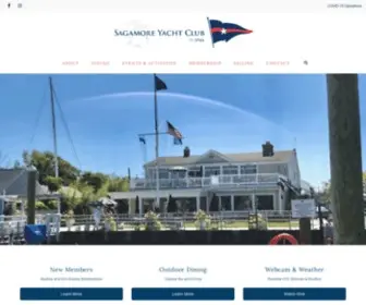 Sagamoreyc.com(Sagamore Yacht Club) Screenshot