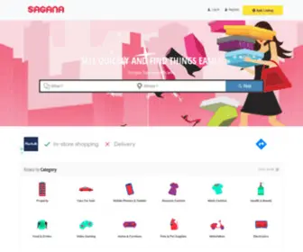 Sagana.com.ph(Sell Quickly and Find Things Easily) Screenshot