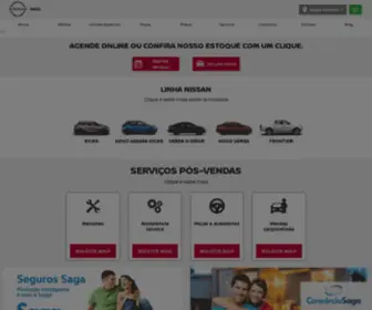 Saganissan.com.br(Saga Nissan) Screenshot