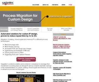 Sagantec.com(SAGE) Screenshot