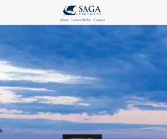 Sagapartners.com(Saga Partners) Screenshot