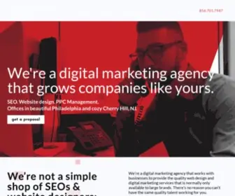 Sagapixel.com(Digital Marketing Agency) Screenshot