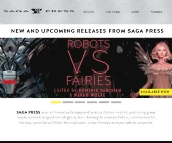 Sagapress.com(Saga Press) Screenshot