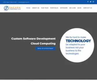 Sagaracorp.com(Sagaracorp) Screenshot