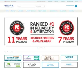 Sagarnetwork.com(SAGAR Group) Screenshot