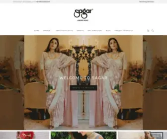 Sagarsarees.com(Sagar Sarees) Screenshot