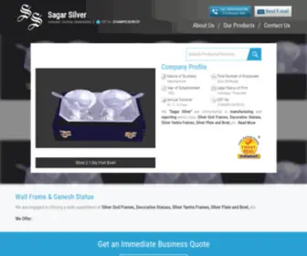 Sagarsilver.co.in(Sagar Silver) Screenshot