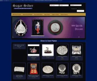 Sagarsilver.com(Sagar Silver) Screenshot