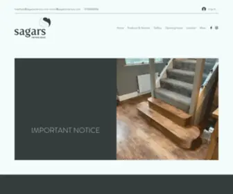 Sagarsinteriors.com(Sagars Interiors) Screenshot