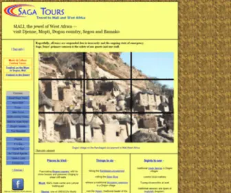 Sagatours.com(Saga Tours) Screenshot