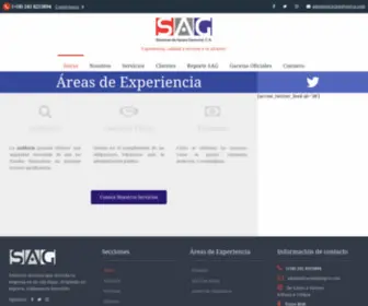 Sagca.com(Experiencia, calidad y servicio a tu alcance) Screenshot