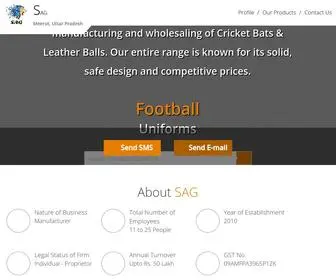 Sagcricket.in(SAG, Meerut) Screenshot