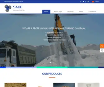 Sage-Industries.com(CRUDE HYDROBROMIC ACID) Screenshot