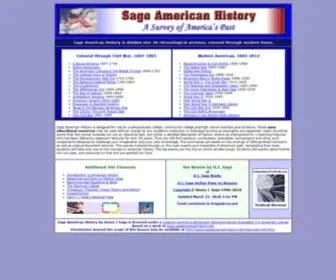 Sageamericanhistory.net(Sage American History) Screenshot
