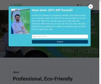Sagecleaners.com(Sage Cleaners) Screenshot
