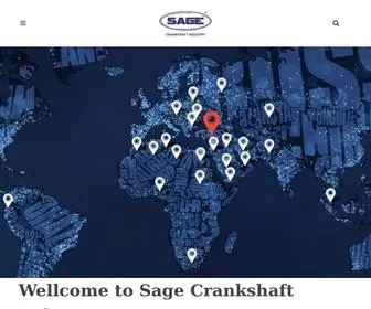 Sagecrank.com(Sage Crankshaft Industry) Screenshot