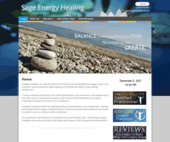 Sageenergyhealing.com(Maintenance) Screenshot