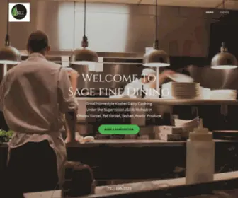 Sagefinedining.com(Sagefinedining) Screenshot