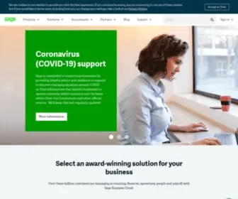 Sagehandisoft.com.au(Software & Solutions for Every Business) Screenshot