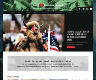 Sageinternational.org.au(SAGE International) Screenshot