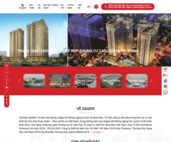Sagen.com.vn(Home) Screenshot