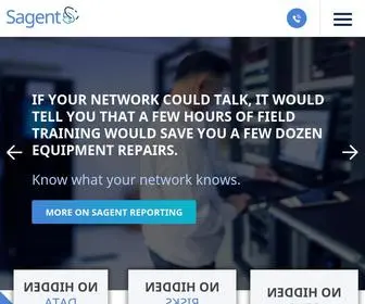 Sagent.net(Sagent offers network technology management and) Screenshot