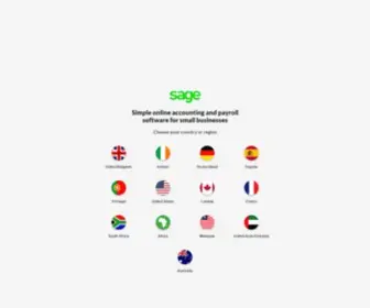 Sageone.com(Online accounting & business services for small businesses) Screenshot