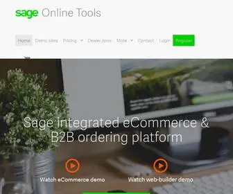 Sageonlinetools.co.za(Sage Online Tools) Screenshot