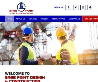 Sagepointdesignandconstruction.com(Sage Point Design & Construction) Screenshot