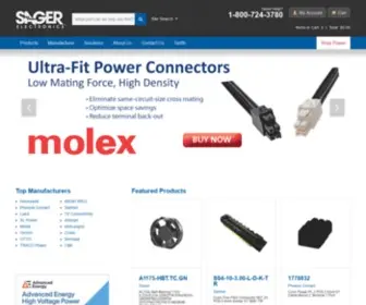 Sager.com(Sager Electronics) Screenshot
