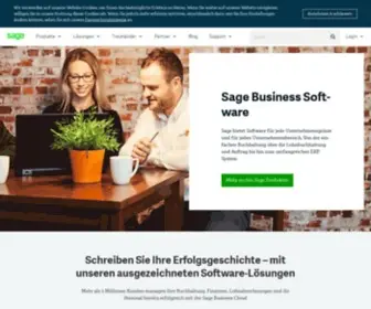 Sageschweiz.ch(Sage Business) Screenshot