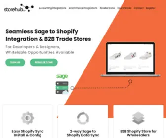 Sageshopify.com(Sageshopify) Screenshot