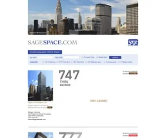 Sagespace.com(Sage Realty) Screenshot