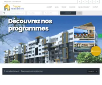 Sagesseimmobiliere.com(Sagesse immobilière) Screenshot