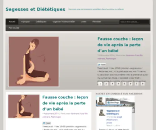 Sagesses-ET-Dietetiques.com(Réflexologie) Screenshot