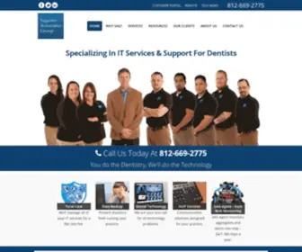 Sagester.com(Cutting Edge IT Services and Support) Screenshot