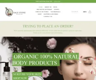 Sagestonebotanicals.com(Sagestone Botanicals) Screenshot