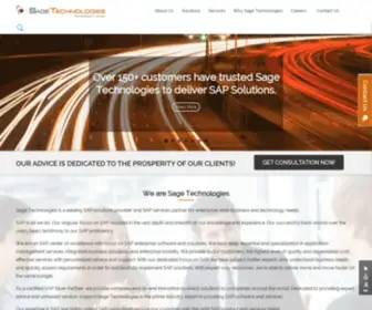 Sagetl.com(Sage Technologies) Screenshot