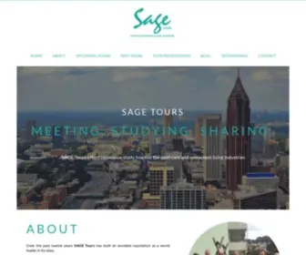 Sagetours.com.au(SAGE Tours) Screenshot